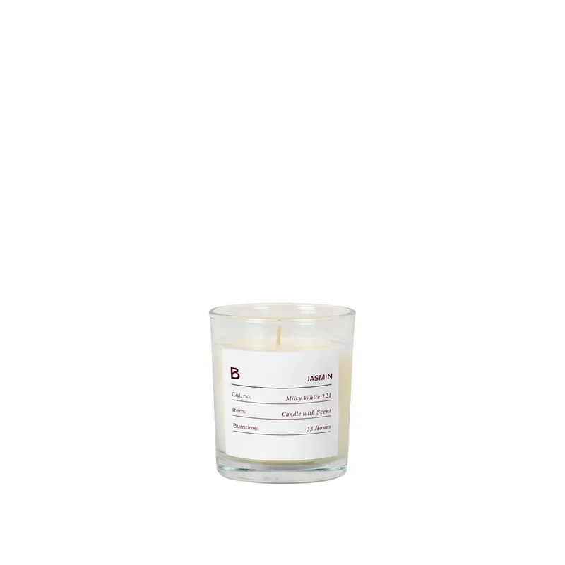 Sense Scented Candle 'Jasmin' by Broste Copenhagen – product photo