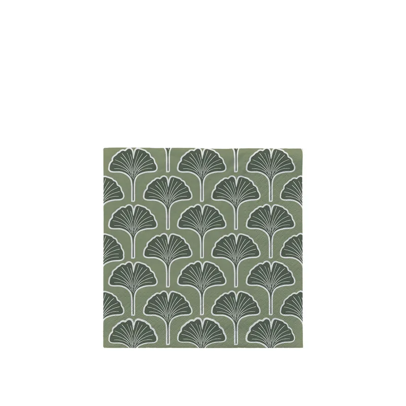 Ginkgo Biloba Paper Napkin van Broste Copenhagen – productfoto