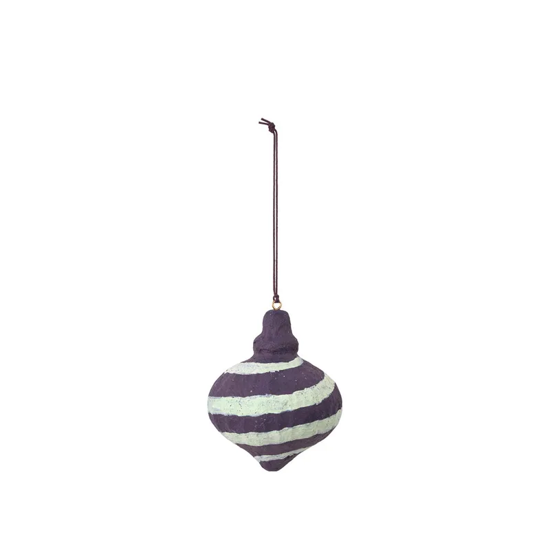 Pulp Ornament Spinning Top von Broste Copenhagen – Produktfoto