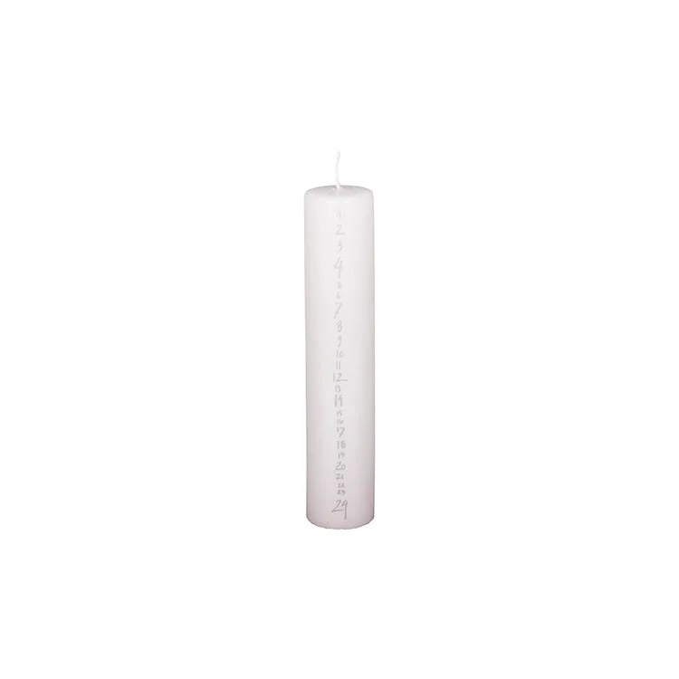 Handwritten Calendar Candle von Broste Copenhagen – Produktfoto