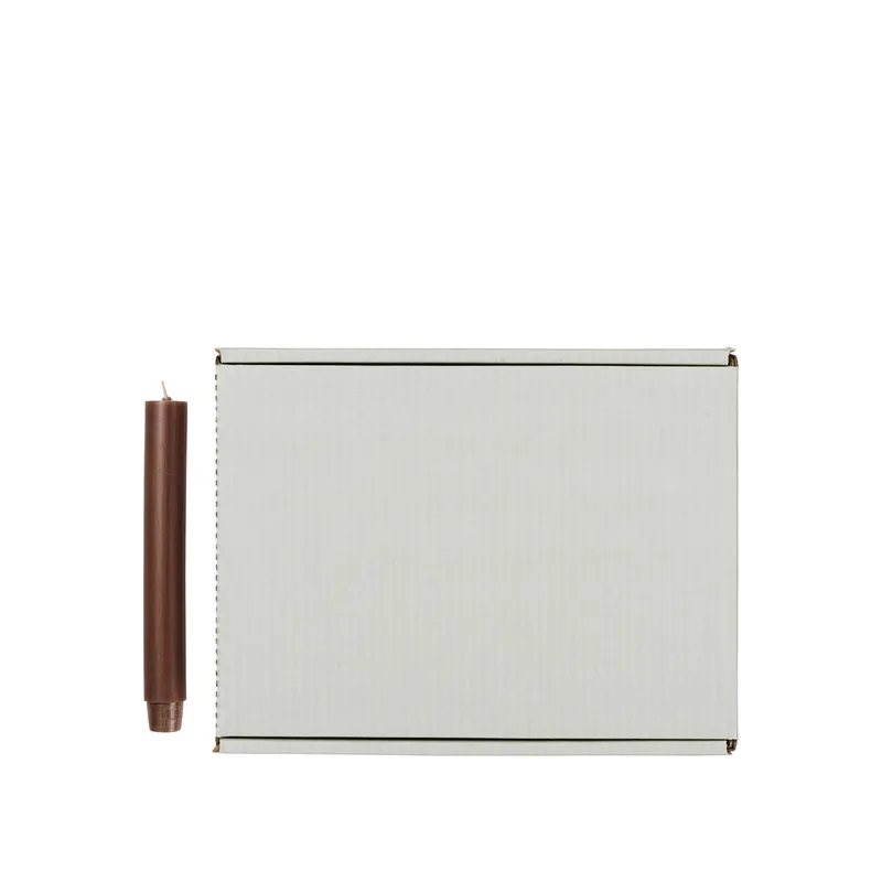 Rustic Taper Candle by Broste Copenhagen – product photo