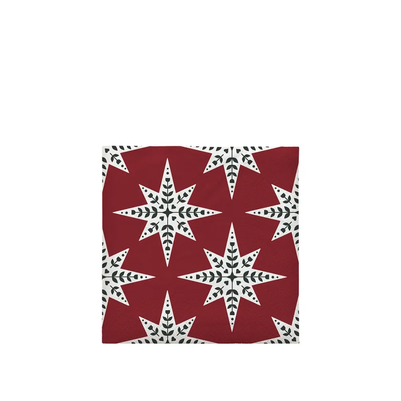 Saga Paper Napkin Star by Broste Copenhagen – product photo