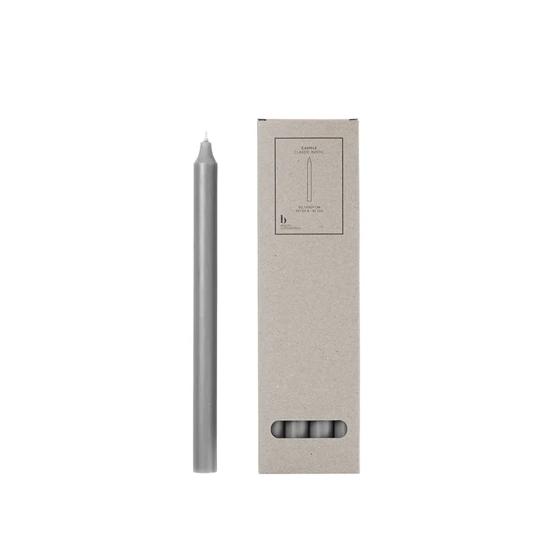 Rustic Taper Candle von Broste Copenhagen – Produktfoto