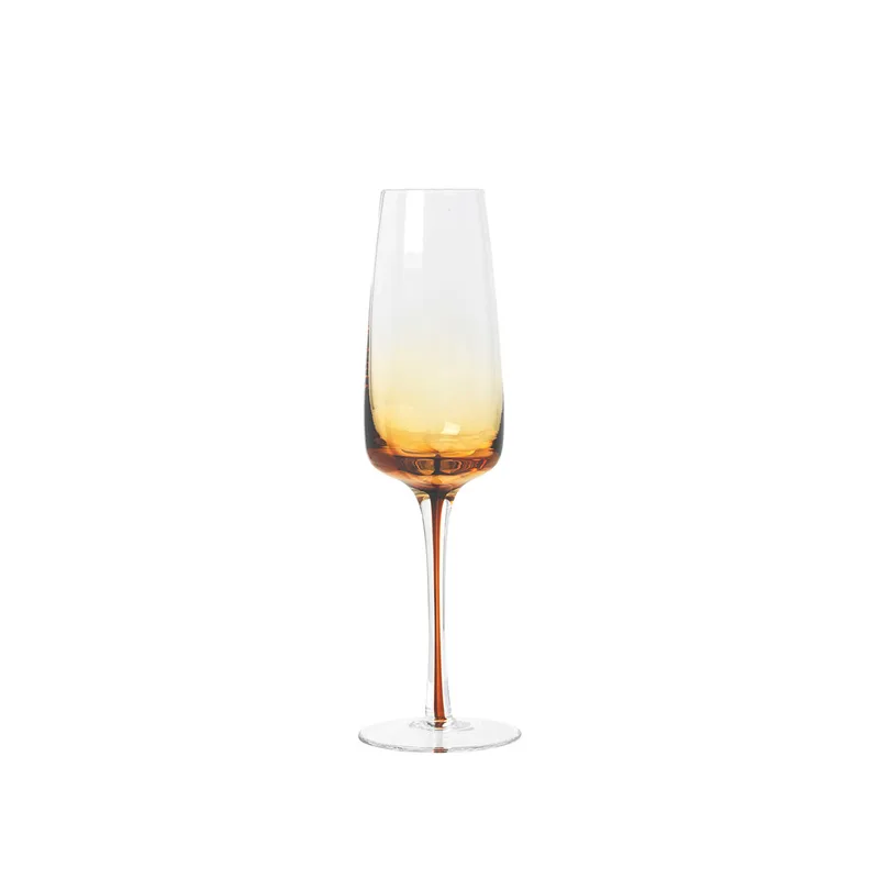 Amber Champagne glass von Broste Copenhagen – Produktfoto