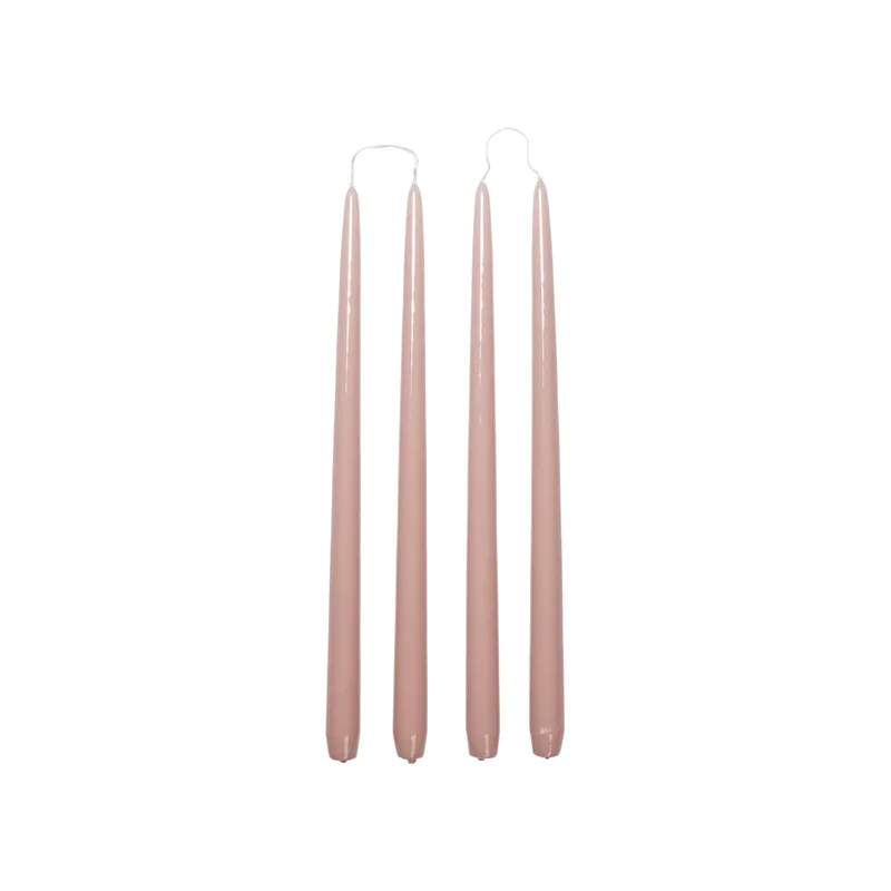 Smooth Glossy Taper Candle by Broste Copenhagen – product photo