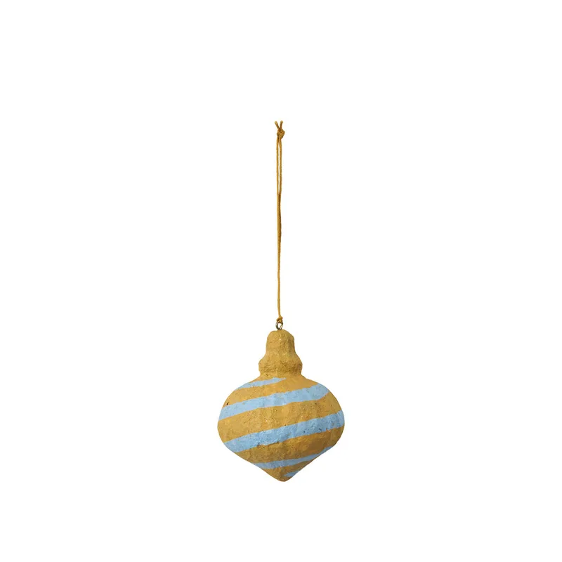 Pulp Ornament Spinning Top von Broste Copenhagen – Produktfoto