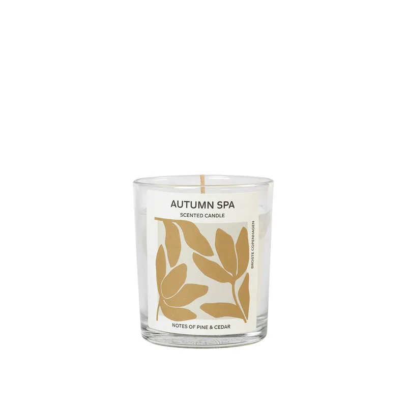 Botanical Scented Candle 'Autumn Spa' van Broste Copenhagen – productfoto
