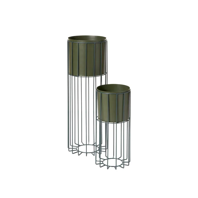 Fenja Flowerpot with stand by Broste Copenhagen – product photo
