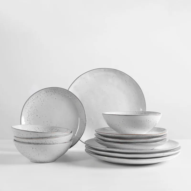 Nordic Sand Dinner Set for Four by Broste Copenhagen – product photo