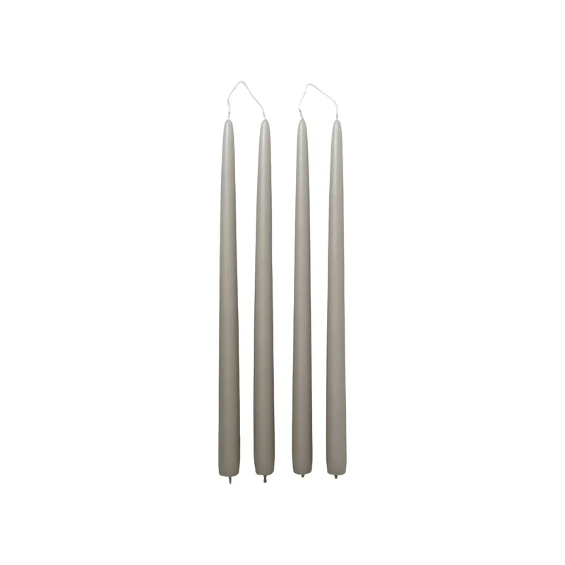 Smooth Taper Candle by Broste Copenhagen – product photo