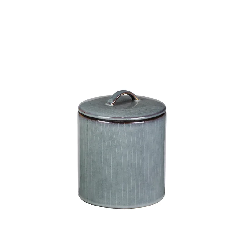 Nordic Sea Jar with Lid von Broste Copenhagen – Produktfoto
