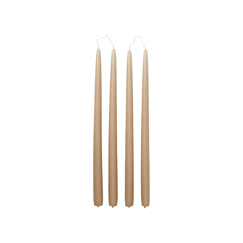 Smooth Taper Candle by Broste Copenhagen – product photo
