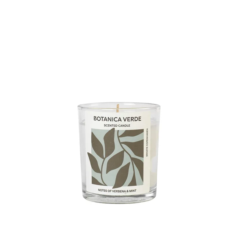 Botanical Scented Candle 'Botanica Verde' by Broste Copenhagen – product photo