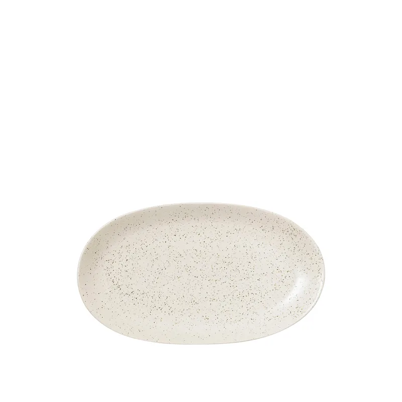 Nordic Vanilla Plate oval de Broste Copenhagen – photo du produit