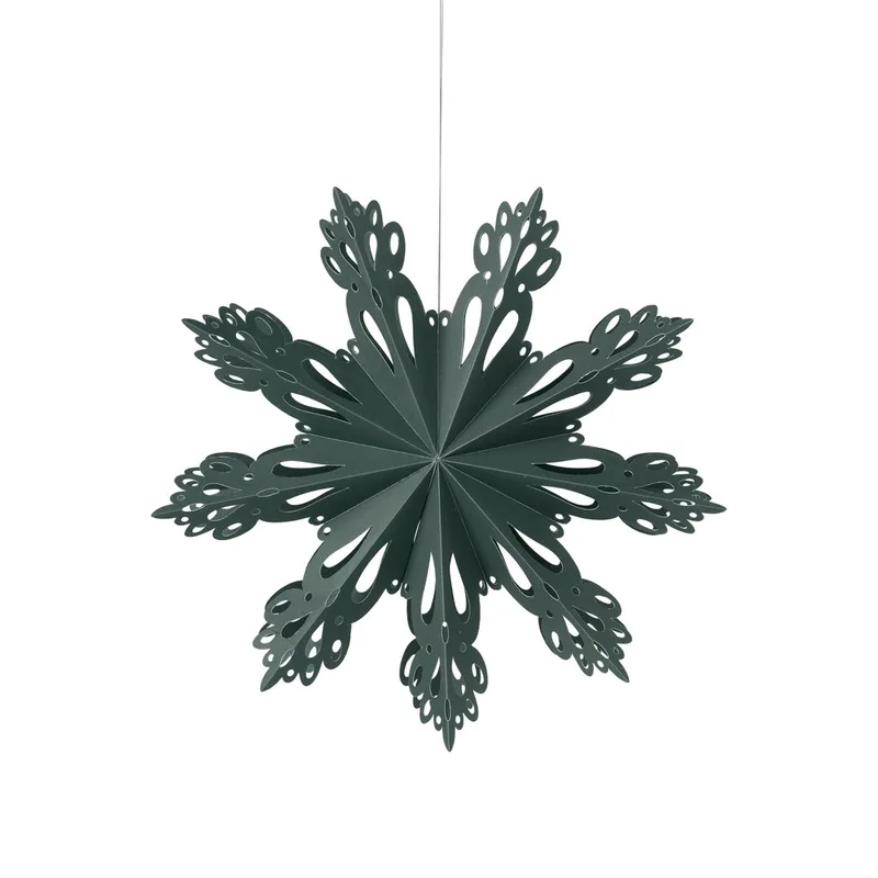 Snowflake Star Ornament M by Broste Copenhagen – product photo
