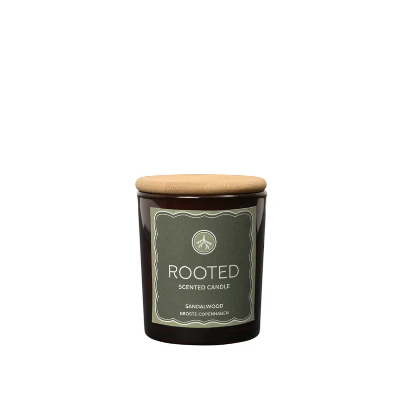 Pure Scented Candle 'Rooted' by Broste Copenhagen – product photo