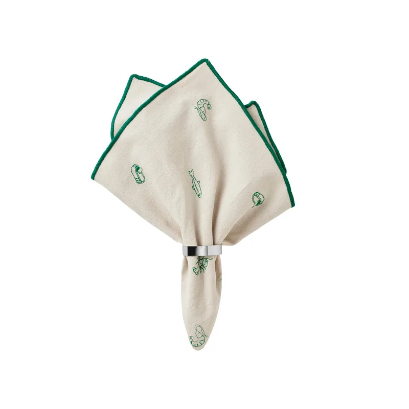 Sea Napkin by Broste Copenhagen – product photo