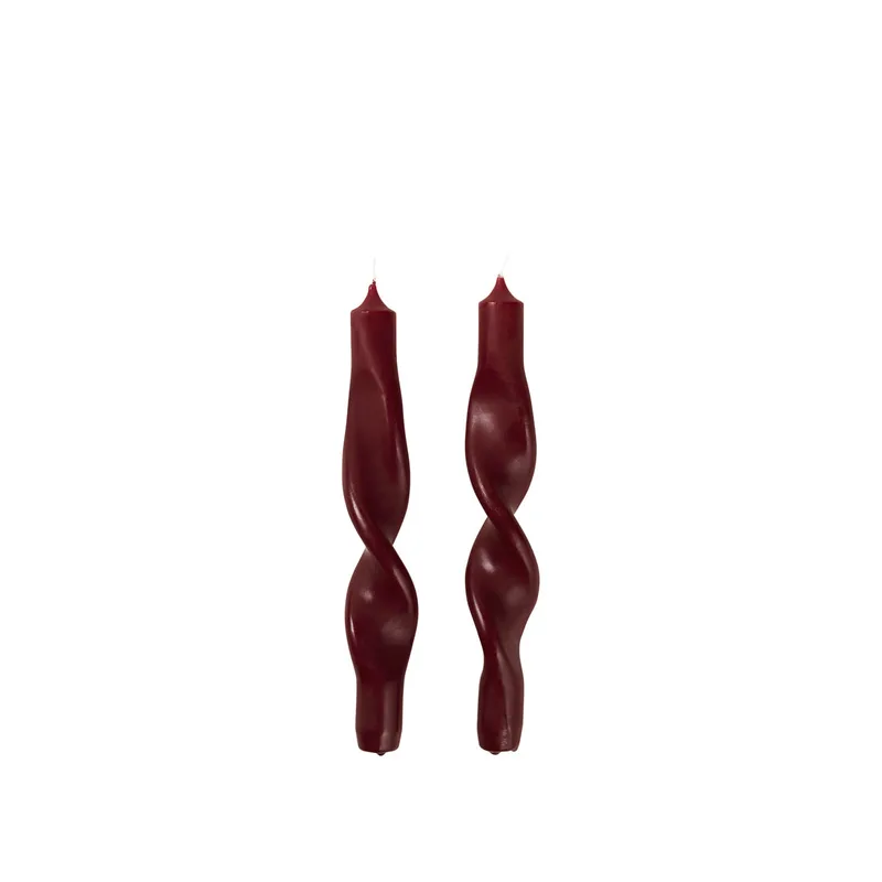 Twist Taper Candle by Broste Copenhagen – product photo
