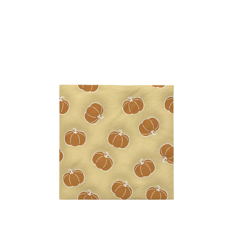 Pumpkin Paper Napkin by Broste Copenhagen – product photo