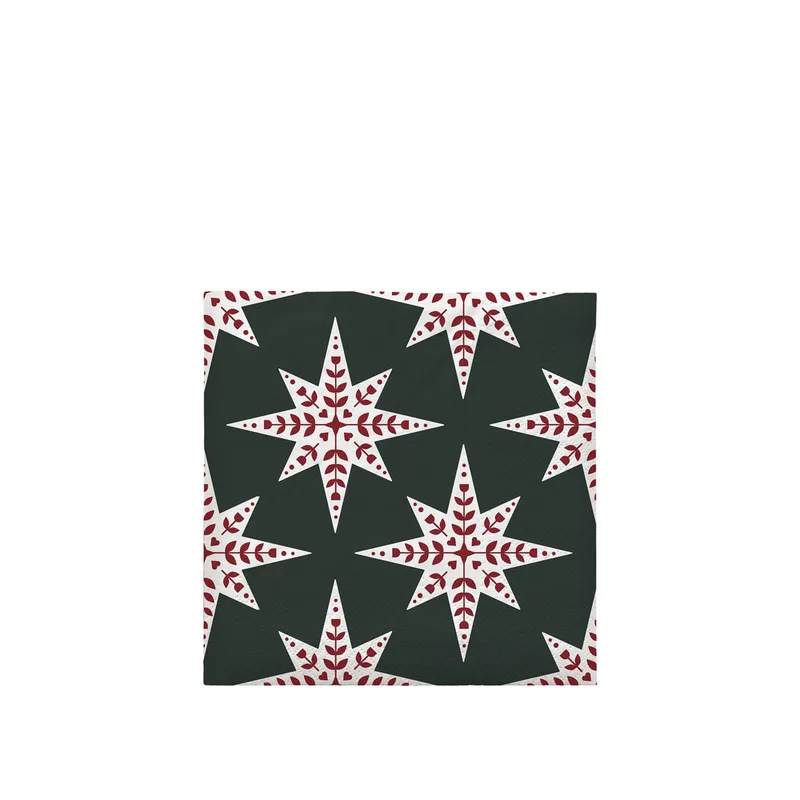 Saga Paper Napkin Star von Broste Copenhagen – Produktfoto