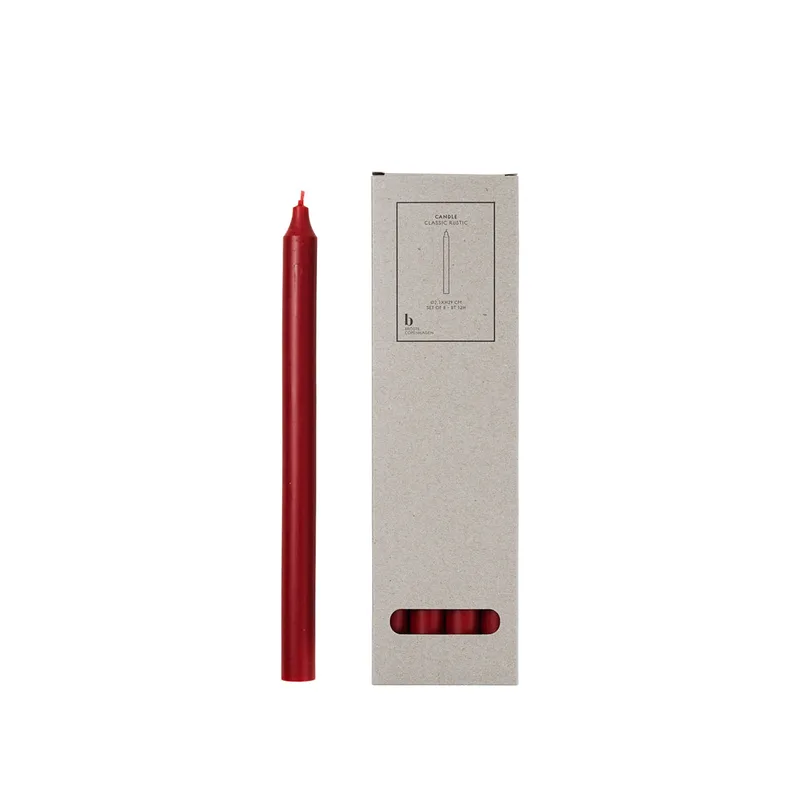 Rustic Taper Candle by Broste Copenhagen – product photo