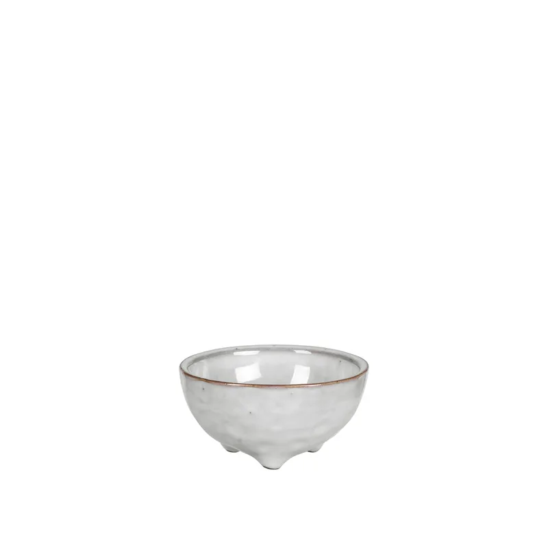 Nordic Sand Bowl with Small Feet van Broste Copenhagen – productfoto