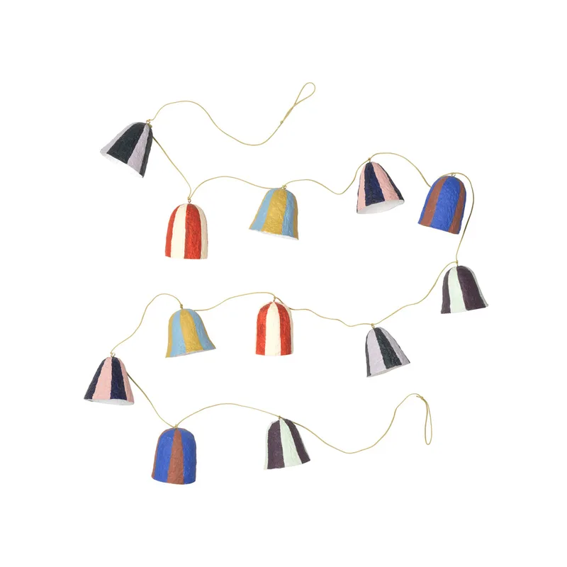 Stripe Pulp Garland von Broste Copenhagen – Produktfoto