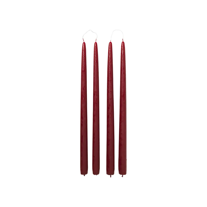 Smooth Taper Candle van Broste Copenhagen – productfoto