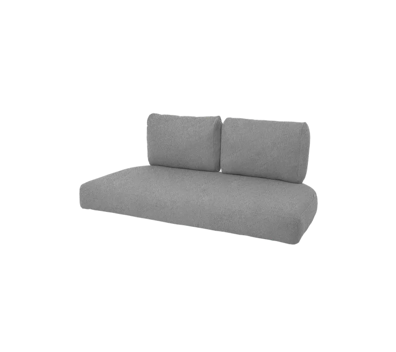 Nest 2-seater sofa, Cushion set von Cane-line in Light grey, Ambience – Produktfoto 2 von 2