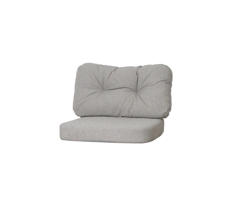 Ocean large lounge chair, Cushion set by Cane-line in Light brown, Wove w/QuickDry & Airflow – product photo 2 of 2