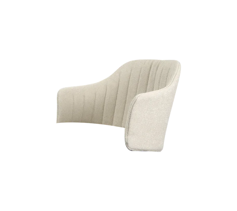 Choice chair back cushion, outdoor von Cane-line in Sand, Free w/QuickDry & Airflow – Produktfoto