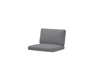 Connect single module, Cushion set von Cane-line in Grey, Natté w/QuickDry & Airflow – Produktfoto 2 von 2
