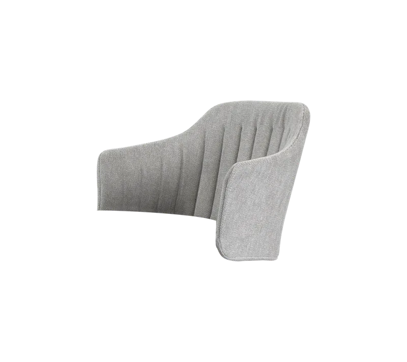 Choice chair back cushion, indoor van Cane-line in Light grey, Essence – productfoto