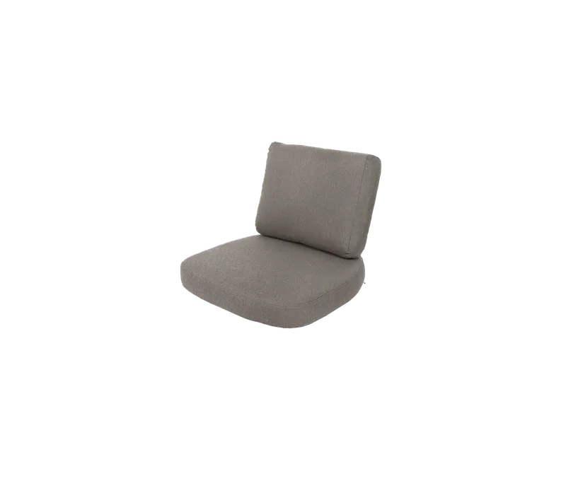 Moments lounge chair, Cushion set van Cane-line in Light brown, Essence – productfoto