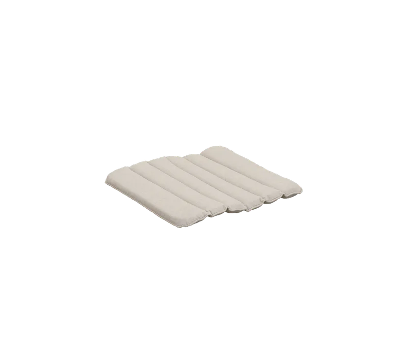 Al Dente chair seat cushion van Cane-line in Sand, Natté w/QuickDry & Airflow – productfoto