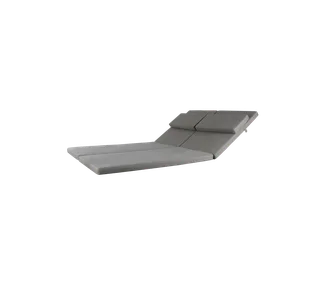 Rest sunbed double, Cushion by Cane-line in Taupe, Natté w/QuickDry & Airflow – product photo 2 of 2