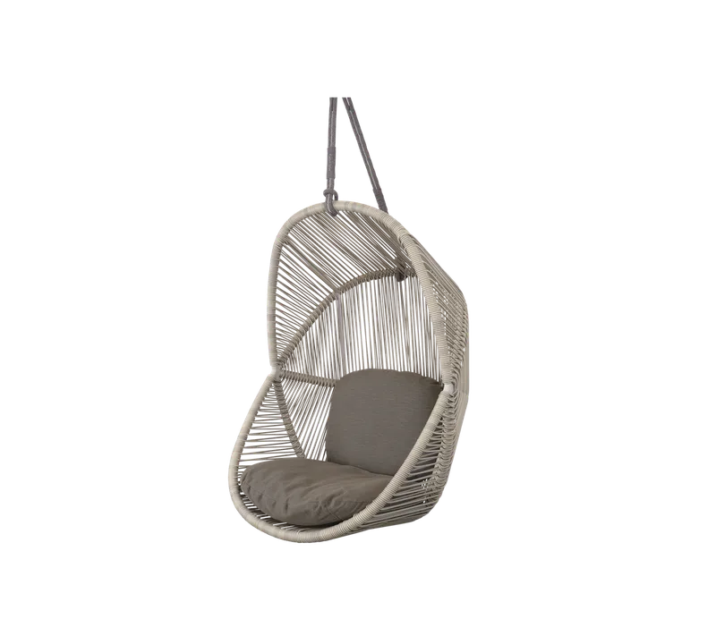 Hive chair von Cane-line in Sand, small round core Weave, Taupe, string Soft Rope, Taupe, AirTouch w/QuickDry & Airflow – Produktfoto