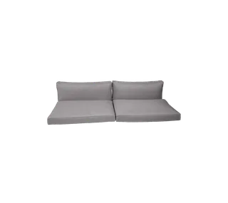 Chester 3-seater sofa, Cushion set van Cane-line in Taupe, Natté w/QuickDry & Airflow – productfoto 2 van 2