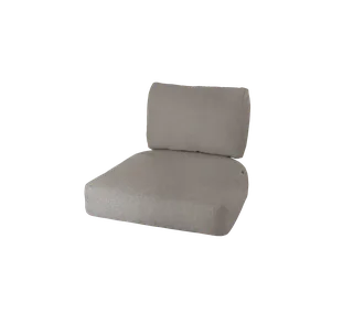 Nest lounge chair, Cushion set by Cane-line in Light brown, Essence – product photo 2 of 2