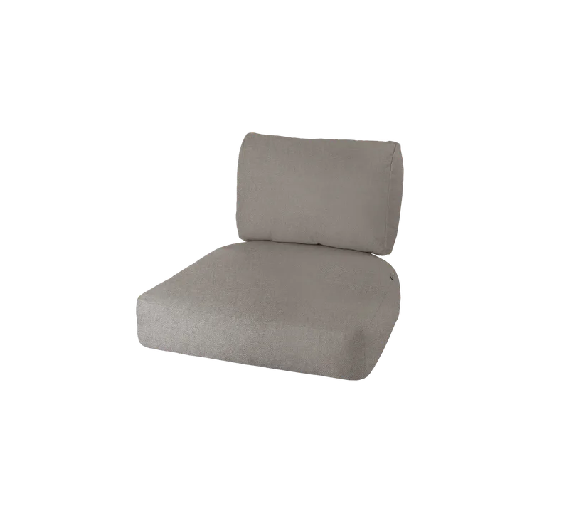 Nest lounge chair, Cushion set by Cane-line in Light brown, Essence – product photo 2 of 2