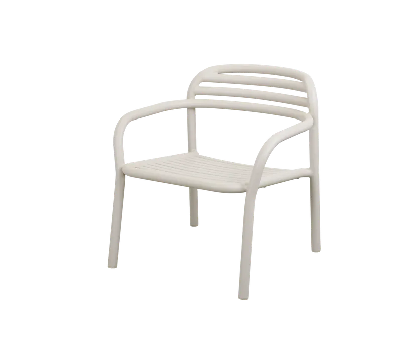 Bliss lounge chair von Cane-line in Sand, Aluminium, Ohne – Produktfoto