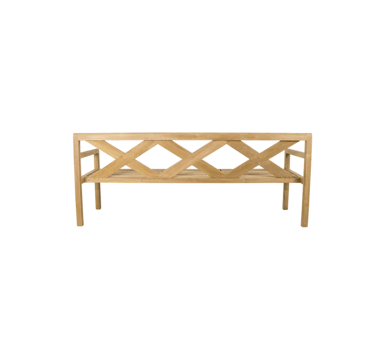 Grace 3-seater bench by Cane-line in Teak, None – product photo