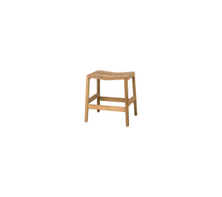 Flip stool van Cane-line in Teak – productfoto 2 van 2
