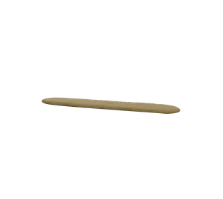 Sticks bench, Cushion by Cane-line in Turmeric yellow, Rise w/QuickDry & Airflow – product photo 2 of 2