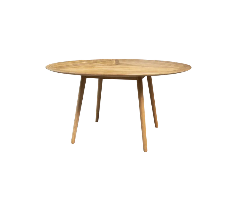 Define dining table, dia. 144 cm by Cane-line in Teak, Teak, geometric – product photo