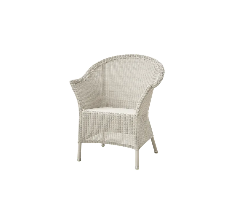 Lansing chair by Cane-line in Sand, small round Weave, None, None – product photo