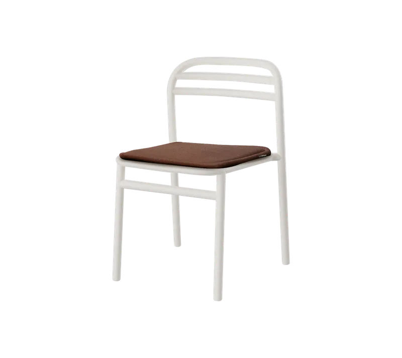 Bliss chair van Cane-line in Sand, Aluminium, Desert red, Delight w/QuickDry & Airflow – productfoto