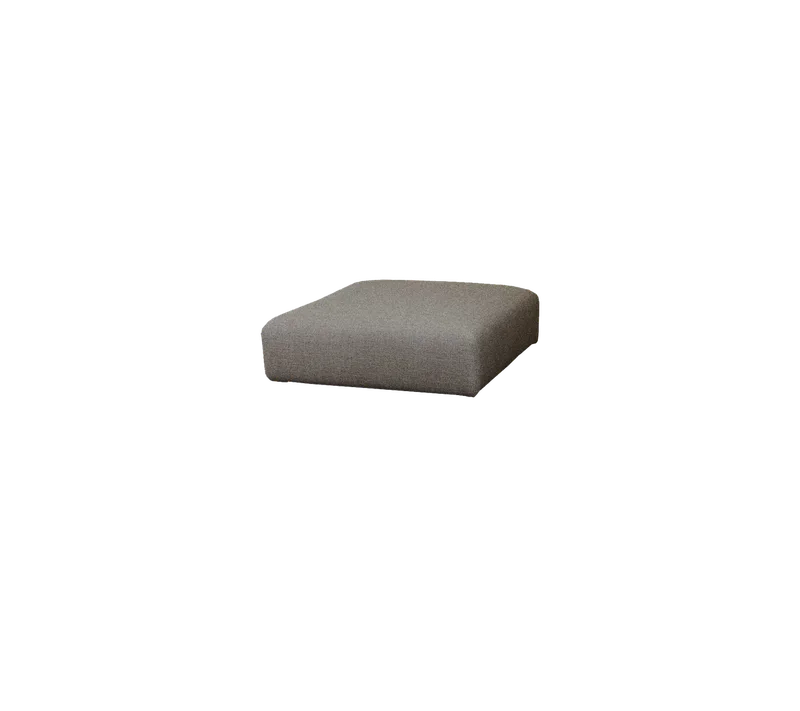 Aura seat module, single module, 2-sided mounting van Cane-line in Light grey, Ambience – productfoto 1 van 2