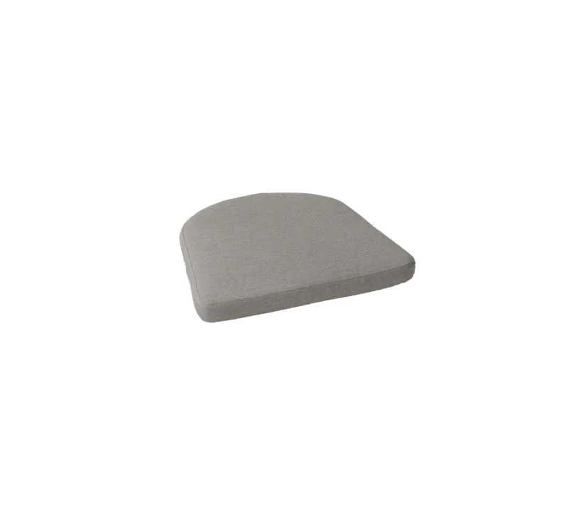 Kingston lounge chair, Cushion by Cane-line in Taupe, Natté w/QuickDry & Airflow – product photo 2 of 2