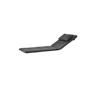 Presley sunbed, Cushion by Cane-line in Black, Natté w/QuickDry & Airflow – product photo 2 of 2